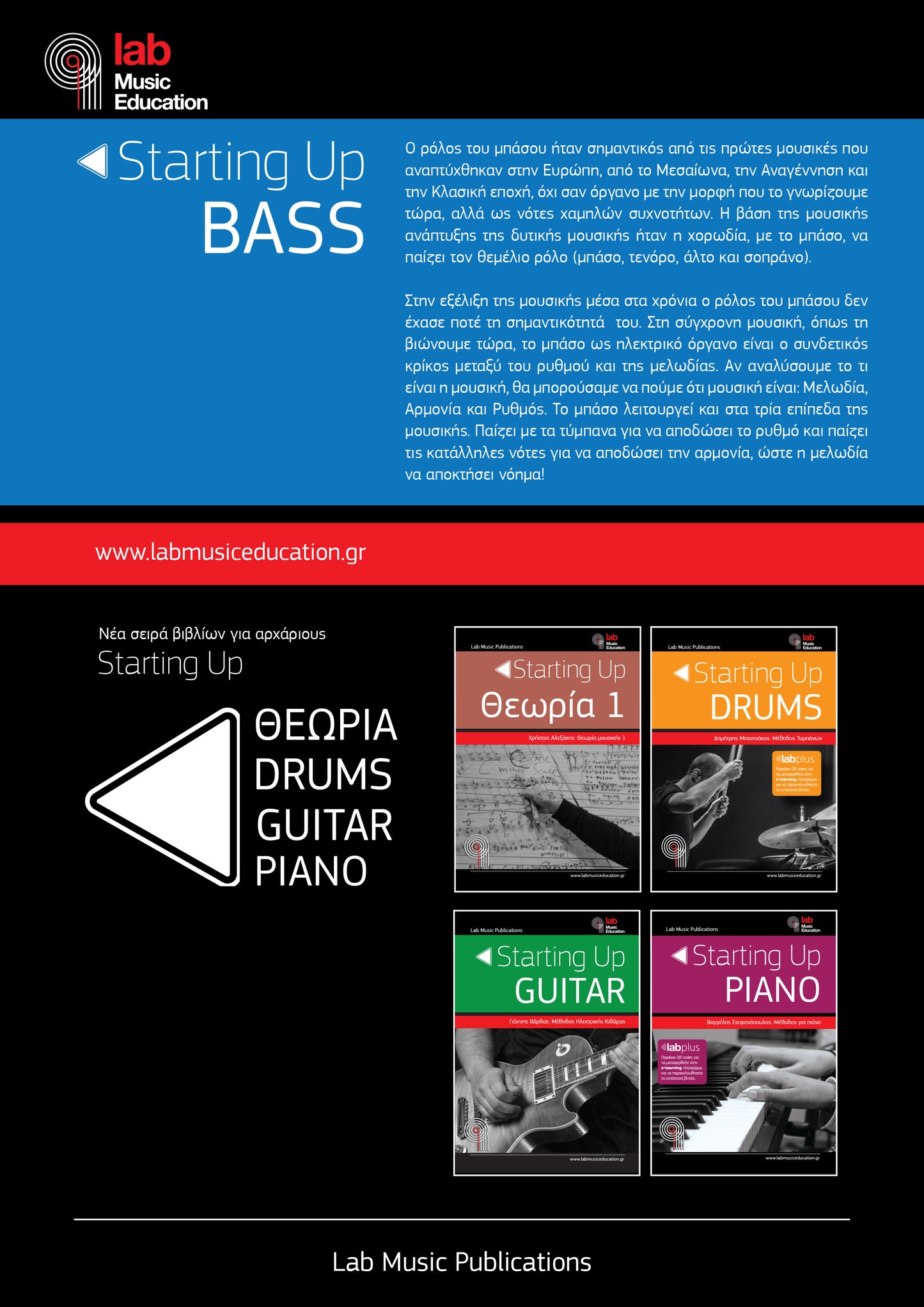 Starting Up Bass - Lab Music Publications